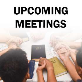 Upcoming Meetings